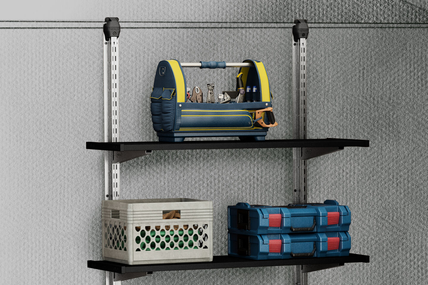 keter shed shelving 