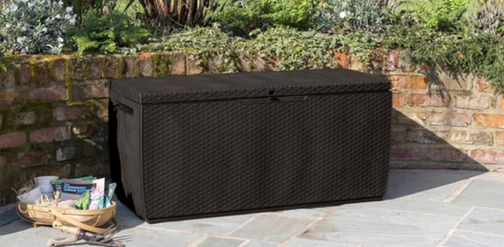 Capri Brown 80 Gallon Storage Deck Box - Keter Canada