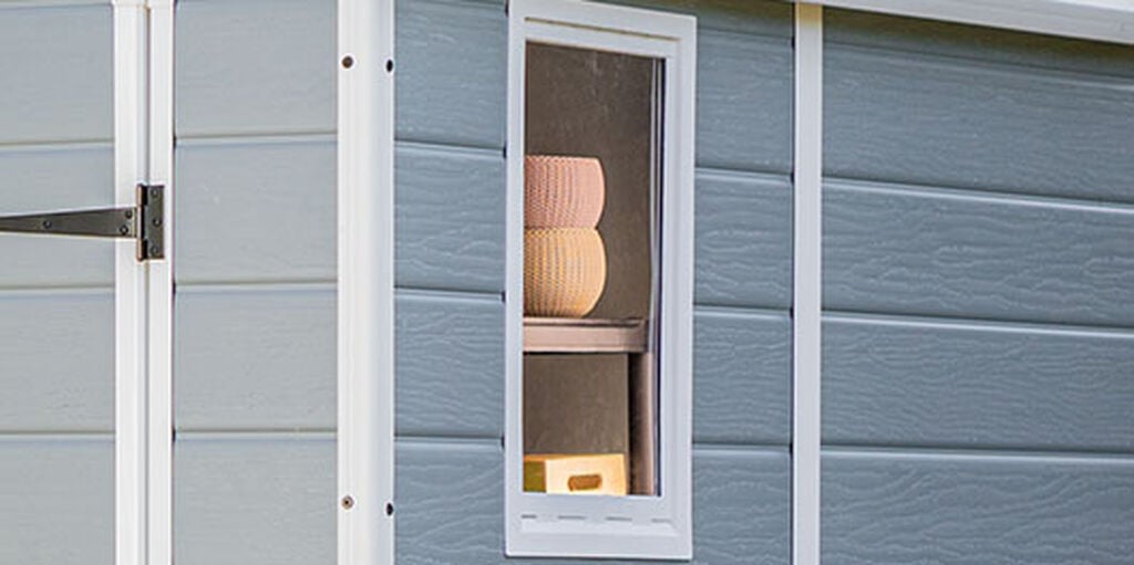Cabanon de rangement Manor 6 pi x 8 pi, gris – Keter Canada