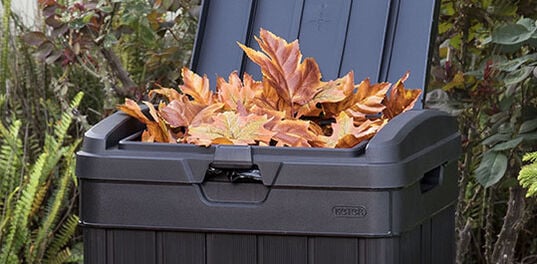 Baltimore Outdoor Garbage Can Storage – Black - Keter Canada