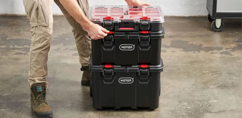 Buy Black Stack & Roll Tool Storage System - Keter Canada