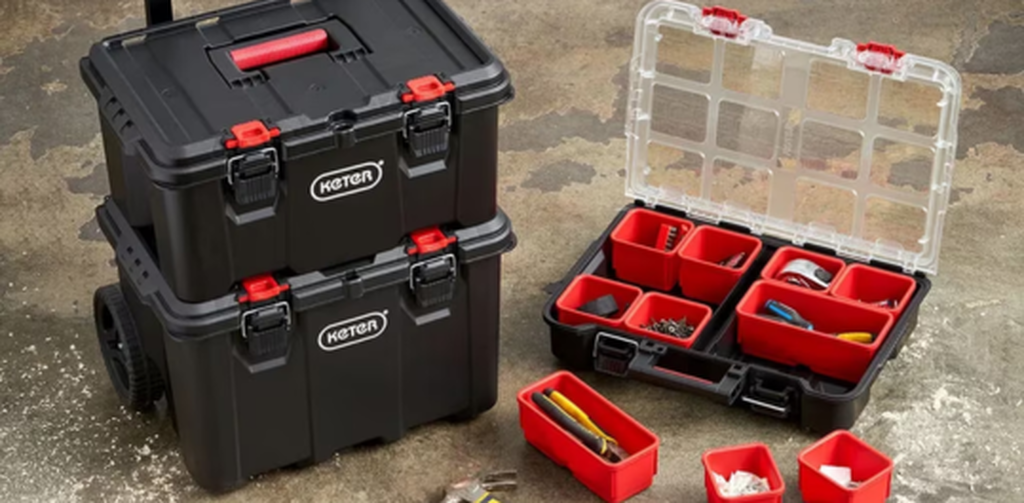 Buy Black Stack & Roll Tool Storage System - Keter Canada