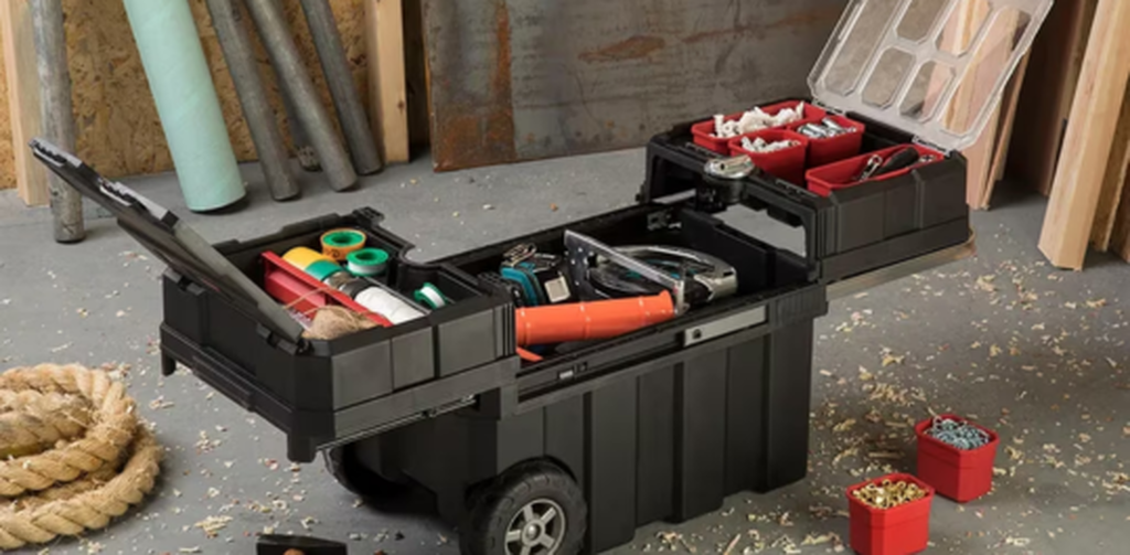 Buy Black Masterloader Rolling Tool Box - Keter Canada