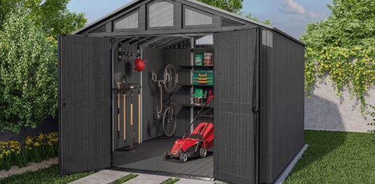 Buy Stronghold 10x11.5 Storage Shed in Graphite - Keter Canada