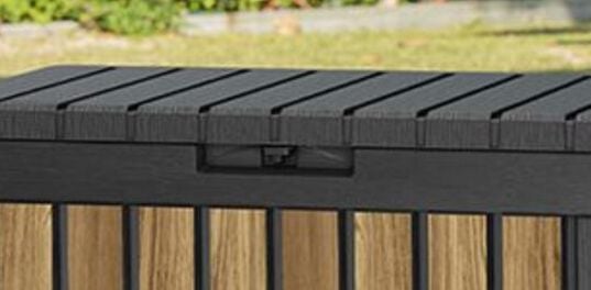 Buy Signature 190-Litre Deck Box in Oak Brown - Keter Canada