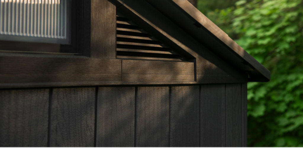 Cabanon de jardin Stronghold de 10 x 8 pi, graphite – Keter Canada
