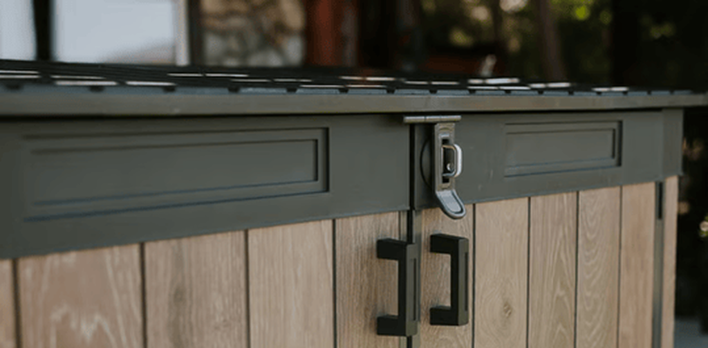 Remise de rangement horizontale en noyer Signature brune – Keter Canada