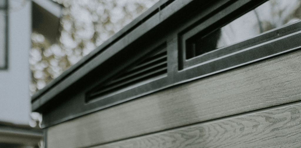 Achetez le cabanon de rangement Cortina 11 pi x 7 pi (3,35 m x 2,13 m) en graphite – Keter Canada