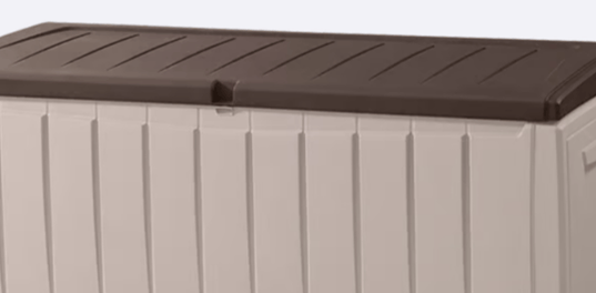 Coffre de rangement pour terrasse Brushwood de 454 litres (120 gallons), brun – Keter Canada