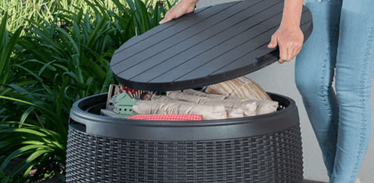 Achetez le coffre de terrasse Circa de 140 litres en graphite – Keter Canada