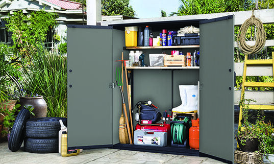 Achetez le cabanon de rangement Premier Tall en gris – Keter Canada