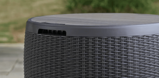 Achetez le coffre de terrasse Circa de 140 litres en graphite – Keter Canada