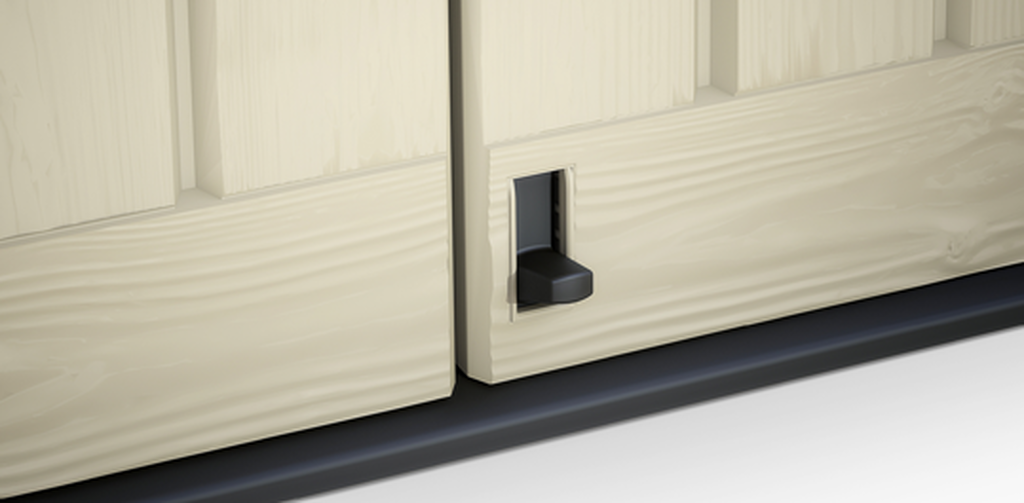 Cobertizo de exterior SIO Max - 145,5x82x125 cm y 1200L - Marrón