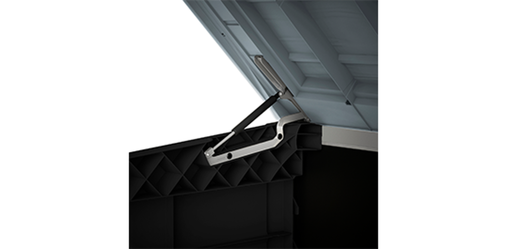 Cobertizo de exterior SIO Pro - 146x82x123 cm y 1200L - Marrón