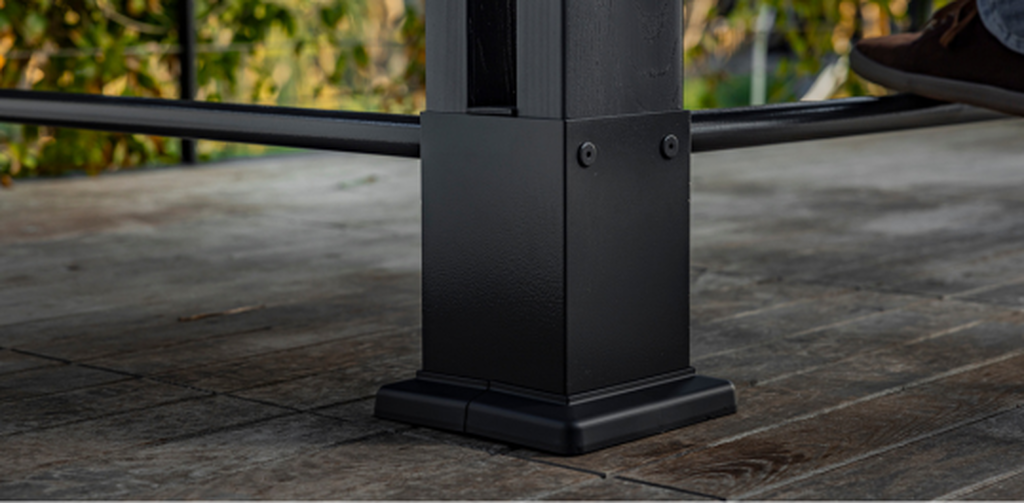 Bar Gazebo Signature - 230x200x238 cm - Marron Aspect Noyer