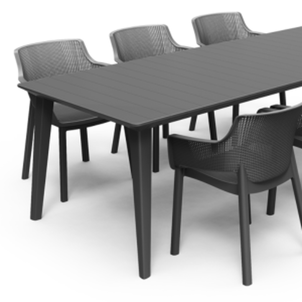 Table de jardin Lima 240 cm - Graphite