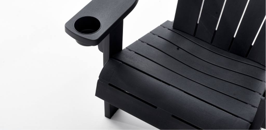 Fauteuil de jardin Adirondack - Graphite