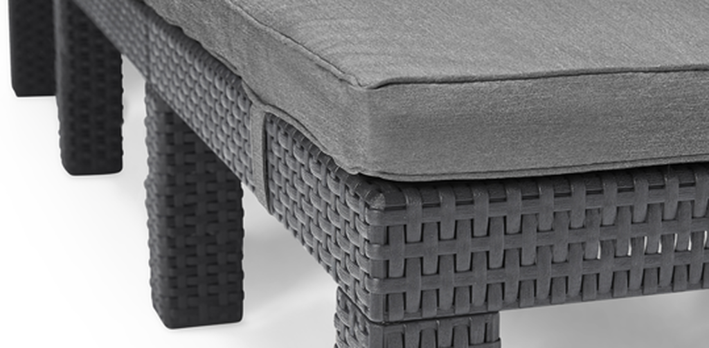 Chaise longue Daytona Deluxe - Graphite