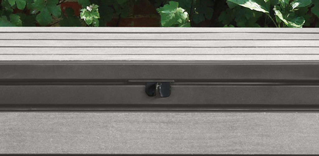 Banc de jardin Patio avec coffre 227L - Graphite