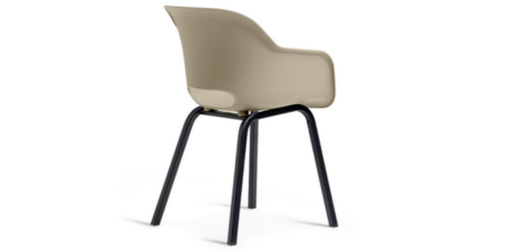 Fauteuil Noa – lot de 2 - Taupe