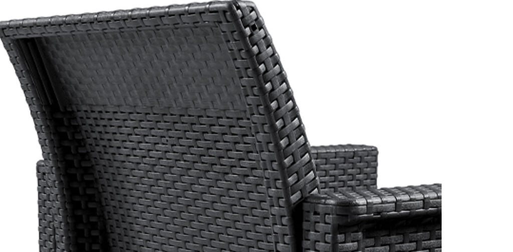Emma 5 Seater Corner Set - Graphite