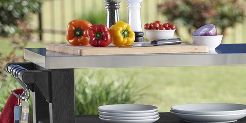 Unity XL Outdoor Kitchen BBQ Table  - Storm Grey