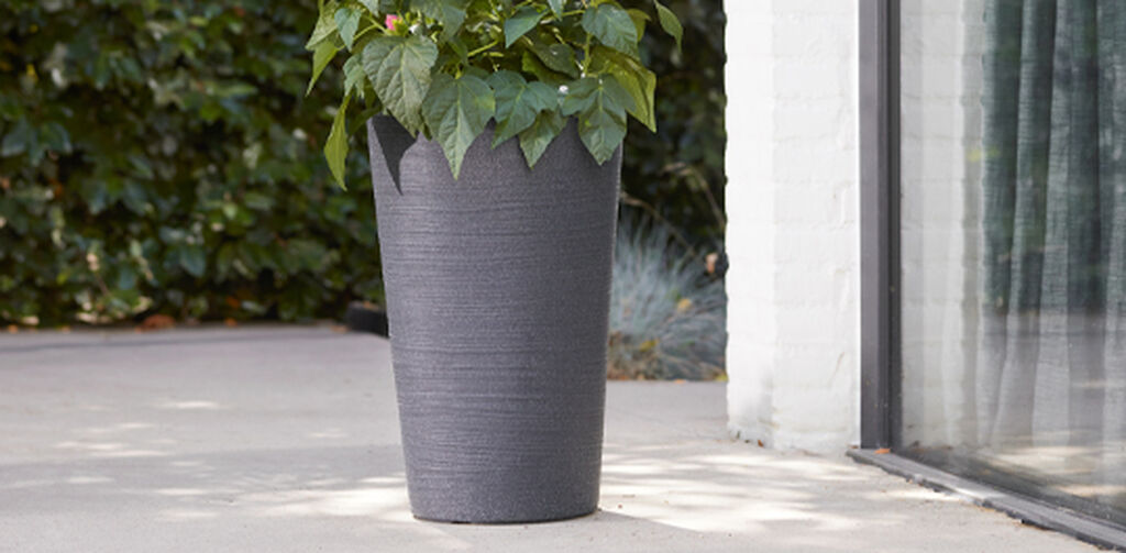 Varese Medium Planter 35cm Set of 2 - Millstone Grey
