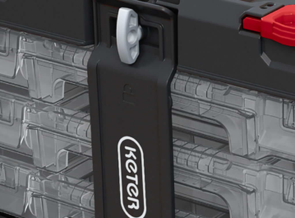 Stack & Roll 3-Set Tool Organiser - Graphite