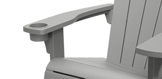 Alpine Adirondack Chair - Grey