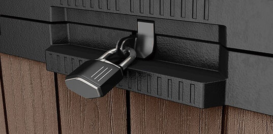 Store It Out Darwin 1150L Storage Box - Brown