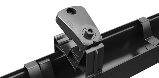 Rainwater Roof Gutter - Graphite