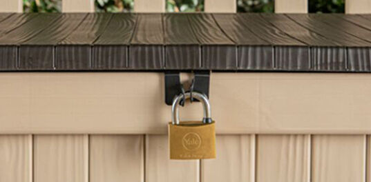 Eden 265L Storage Bench - Brown