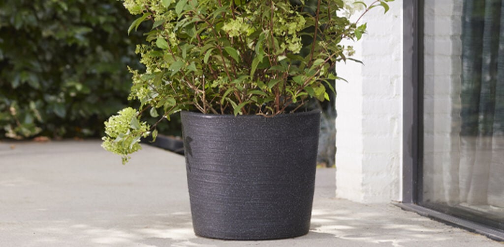 Varese Low Planter 40cm Set of 2 - Granite