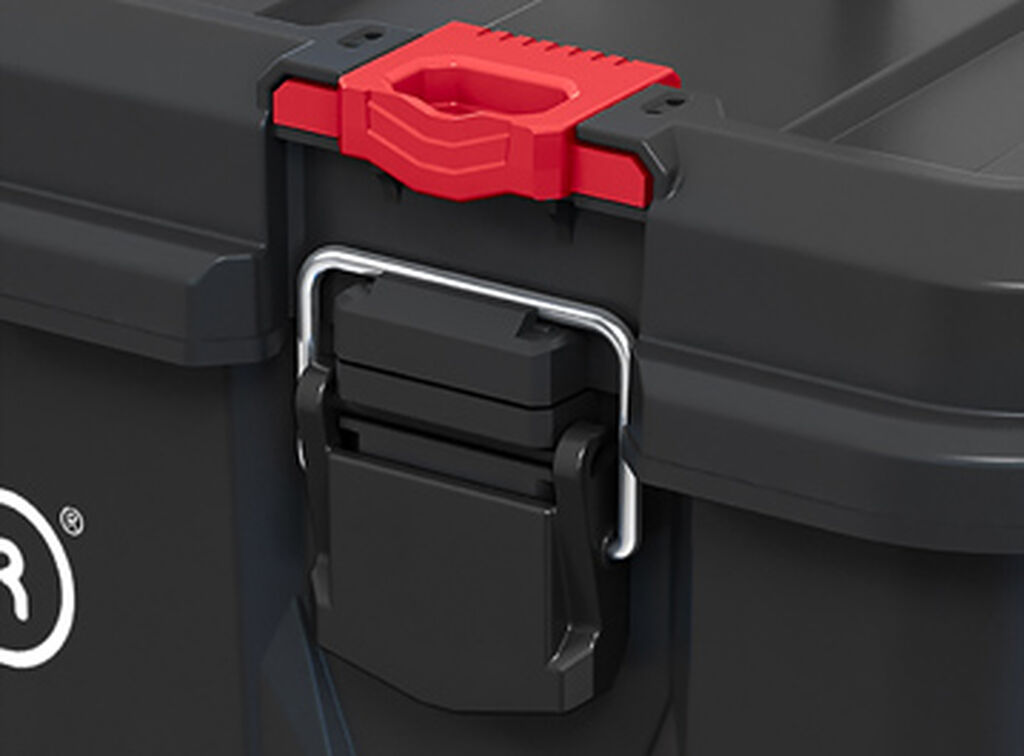 Stack & Roll Tool Box - Graphite