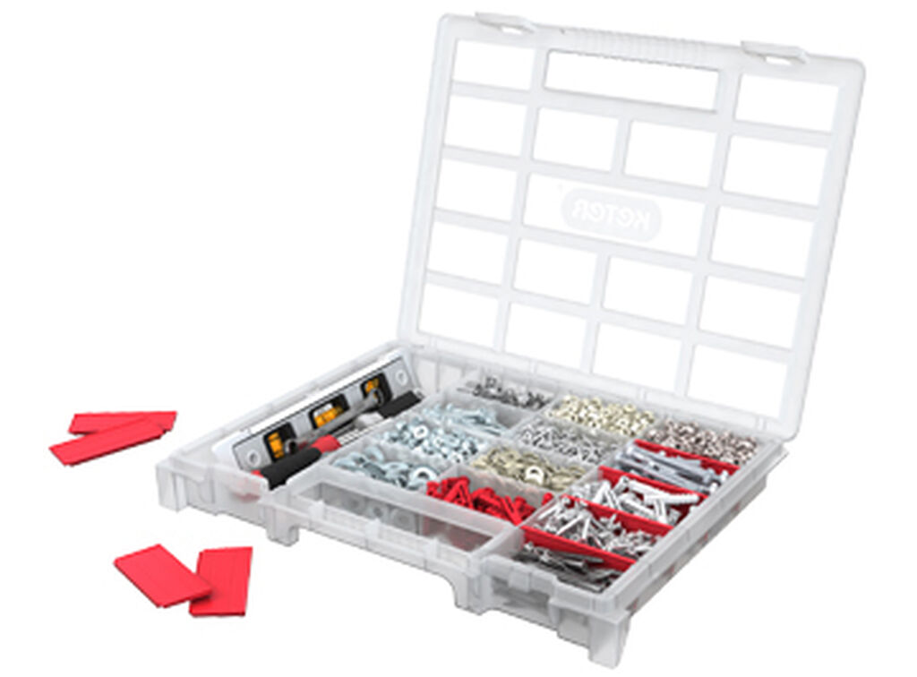 Stack & Roll 3-Set Tool Organiser - Graphite