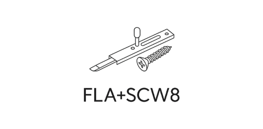 FLA+SCW8 - Factor Door Bar  - Graphite