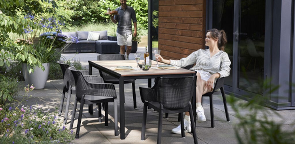 Signature Porto 6 Seater Dining Table - Ashwood Brown