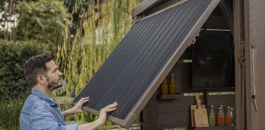 Signature Bar-B-Q Gazebo - PINE