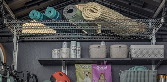 Overhead Storage Rack - Graphite