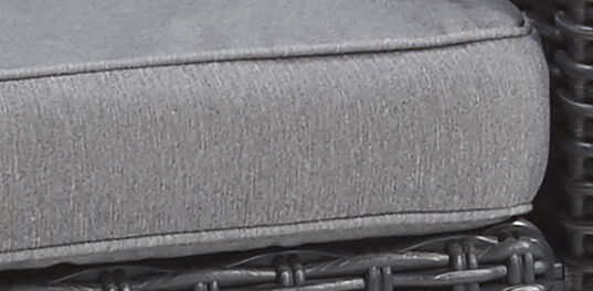 California 2 Seater Balcony Chaise Longue - Grey