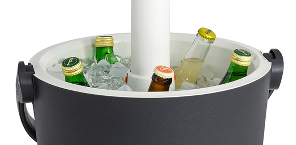 Go Bar 16L Portable Cooler Table - Graphite