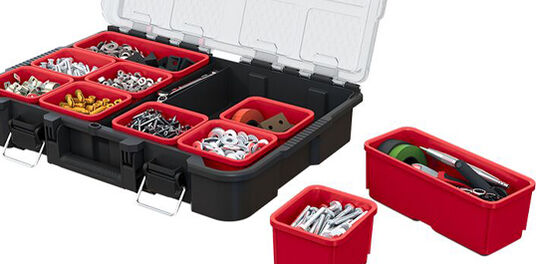 Stack & Roll Modular DIY Organiser - Graphite