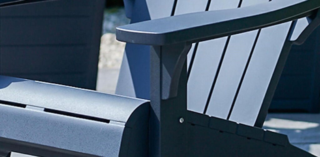 Alpine Adirondack Chair Set  - Grey