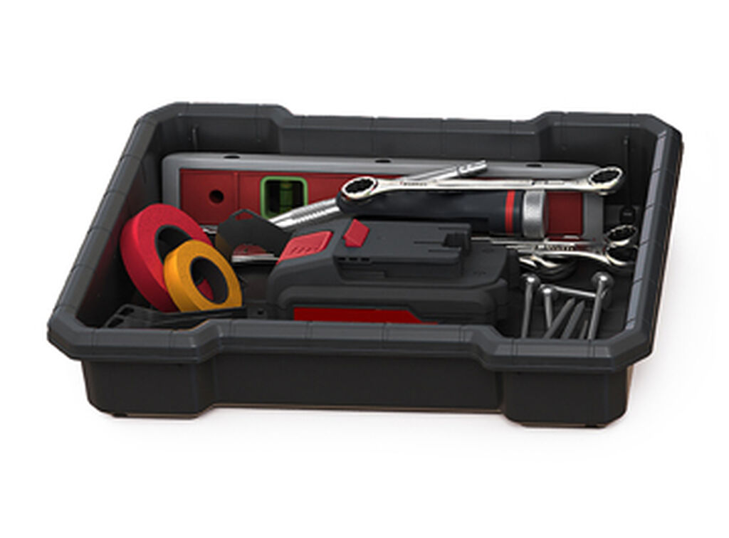 Stack & Roll Tool Storage Cart - Graphite