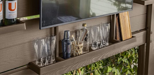 Signature Bar Gazebo - PINE