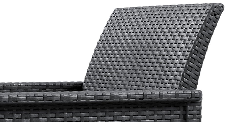 Emma 2 Seater Balcony Set - Graphite