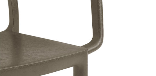 Metaline Chair, Set of 4 - Cappuccino