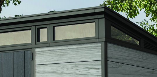 Signature Pent Shed 11x7ft - Storm Grey