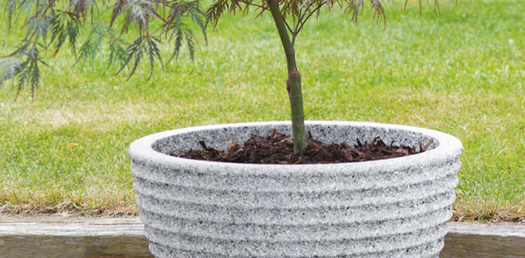 Honey Pot Low Planter 37cm Set of 2 - Alpine Grey