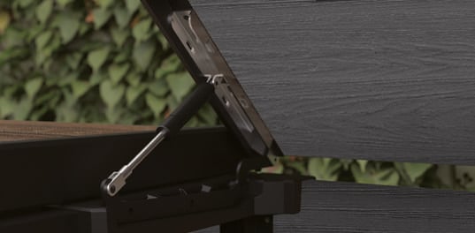 240L Bin Hideaway Extension - Walnut Brown